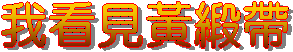 我看見黃緞帶
